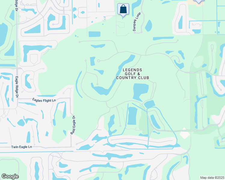 map of restaurants, bars, coffee shops, grocery stores, and more near 14511 Legends Boulevard North in Fort Myers