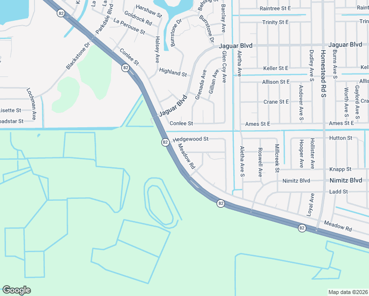 map of restaurants, bars, coffee shops, grocery stores, and more near 409 Scottsdale Street in Lehigh Acres