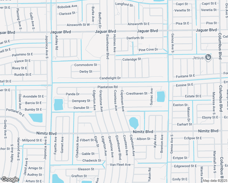 map of restaurants, bars, coffee shops, grocery stores, and more near 910 Countess Avenue in Lehigh Acres