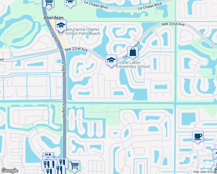 map of restaurants, bars, coffee shops, grocery stores, and more near 9177 Patina Drive in Boynton Beach