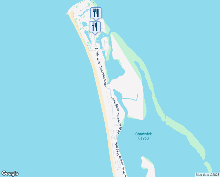 map of restaurants, bars, coffee shops, grocery stores, and more near 1073 South Seas Plantation Road in Captiva