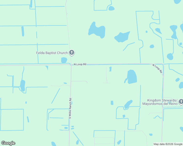 map of restaurants, bars, coffee shops, grocery stores, and more near 1205 County Road 830 in Felda