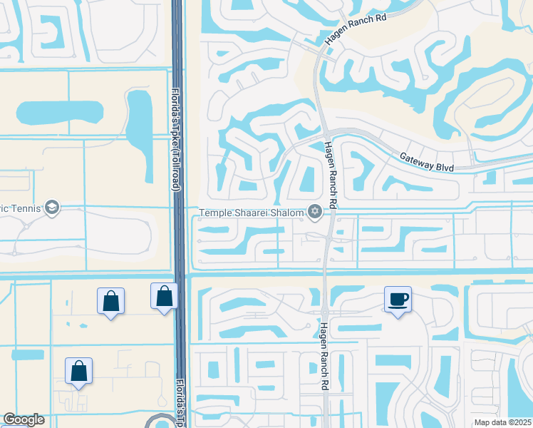 map of restaurants, bars, coffee shops, grocery stores, and more near 7657 Trapani Lane in Boynton Beach