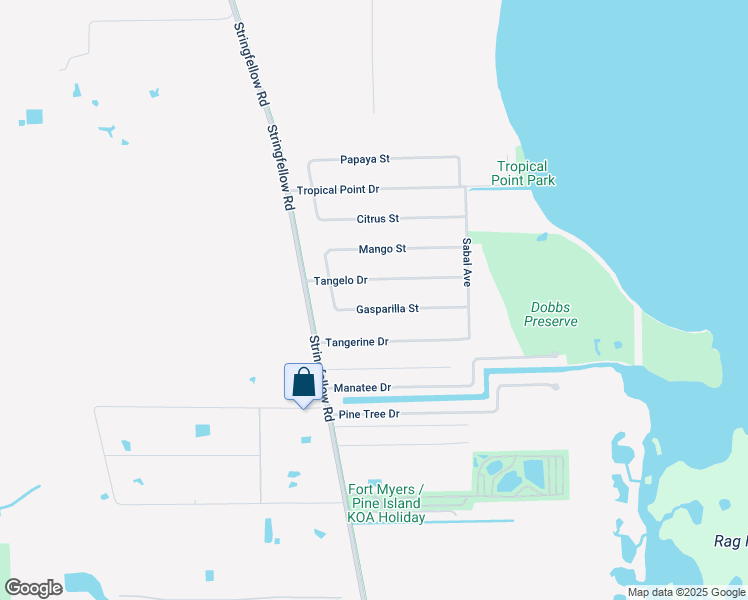 map of restaurants, bars, coffee shops, grocery stores, and more near 3744 Gasparilla Street in Saint James City