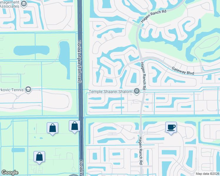 map of restaurants, bars, coffee shops, grocery stores, and more near 7808 Rockford Road in Boynton Beach
