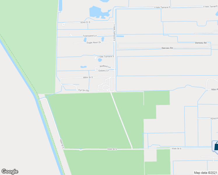 map of restaurants, bars, coffee shops, grocery stores, and more near 11010 90th Street South in Boynton Beach