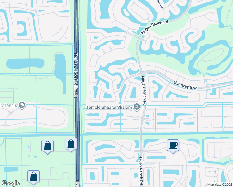 map of restaurants, bars, coffee shops, grocery stores, and more near 7748 Rockford Road in Boynton Beach