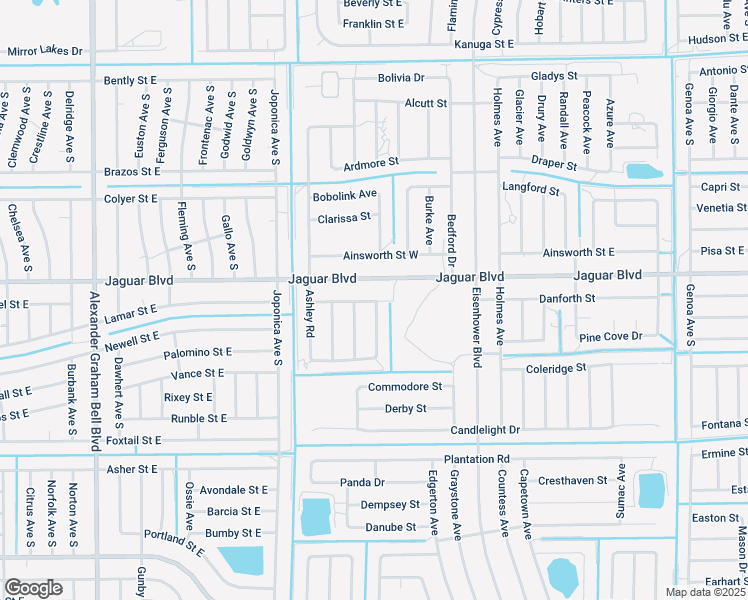 map of restaurants, bars, coffee shops, grocery stores, and more near 939 Chenault Street in Lehigh Acres