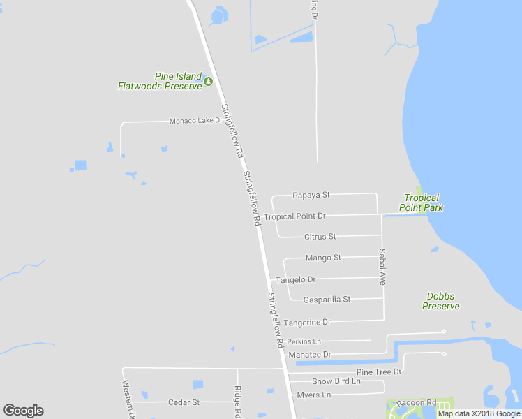 map of restaurants, bars, coffee shops, grocery stores, and more near 5904 Stringfellow Road in Saint James City