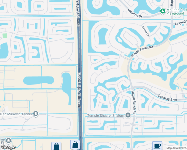map of restaurants, bars, coffee shops, grocery stores, and more near 7909 Dorchester Road in Boynton Beach