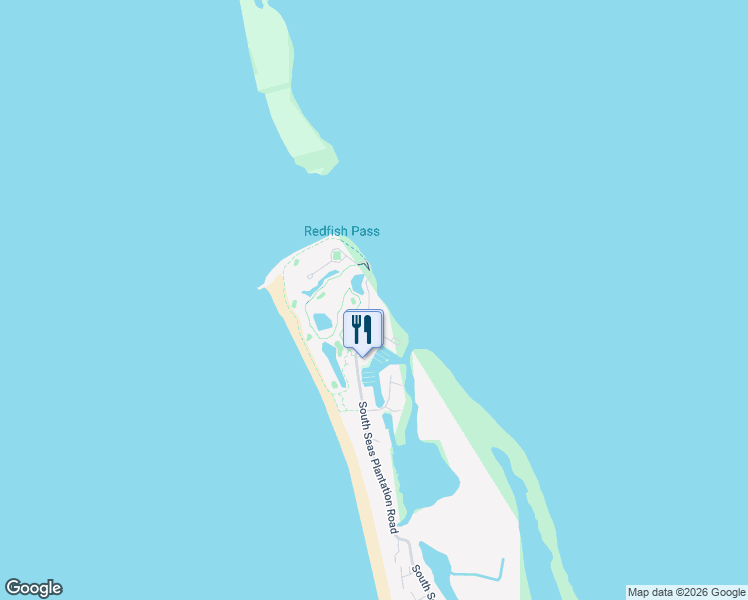 map of restaurants, bars, coffee shops, grocery stores, and more near 1256 South Seas Plantation Road in Captiva