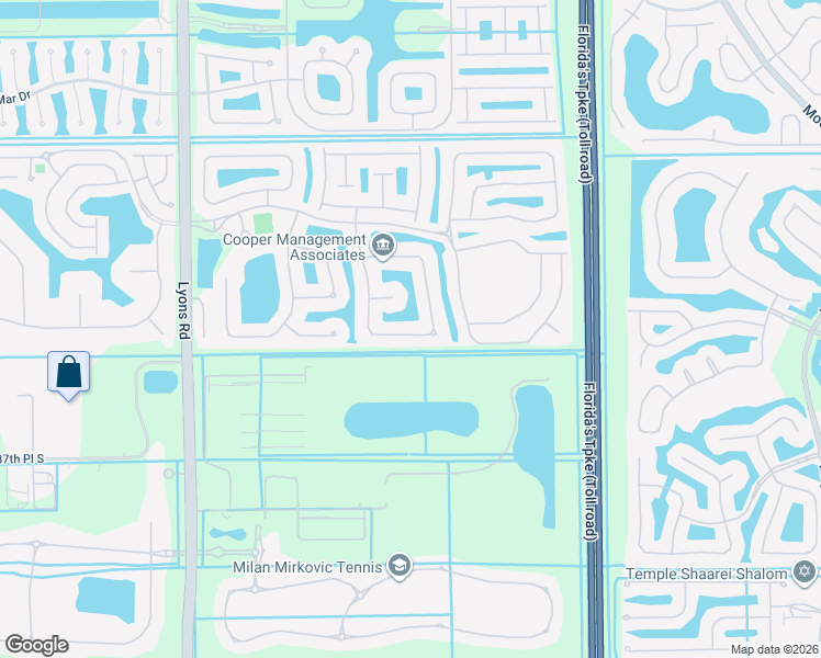 map of restaurants, bars, coffee shops, grocery stores, and more near 8328 Grand Messina Circle in Boynton Beach