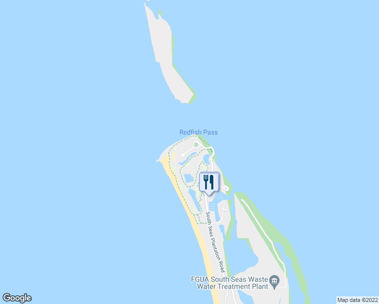 map of restaurants, bars, coffee shops, grocery stores, and more near 1661 Lands End Village in Captiva