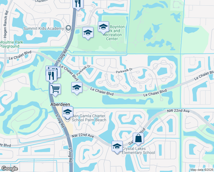 map of restaurants, bars, coffee shops, grocery stores, and more near 8362 Mooring Circle in Boynton Beach