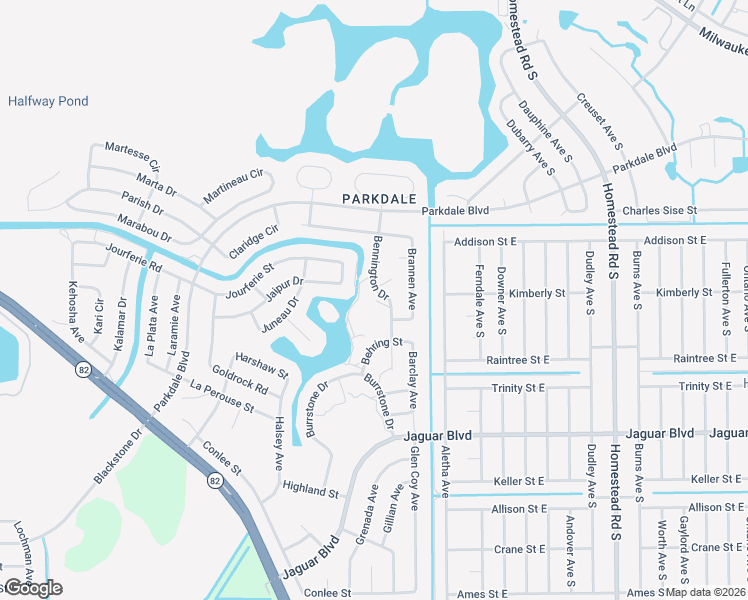 map of restaurants, bars, coffee shops, grocery stores, and more near 720 Bennington Drive in Lehigh Acres
