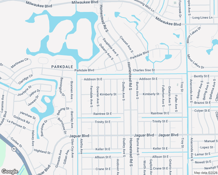 map of restaurants, bars, coffee shops, grocery stores, and more near 716 Oakridge Avenue South in Lehigh Acres