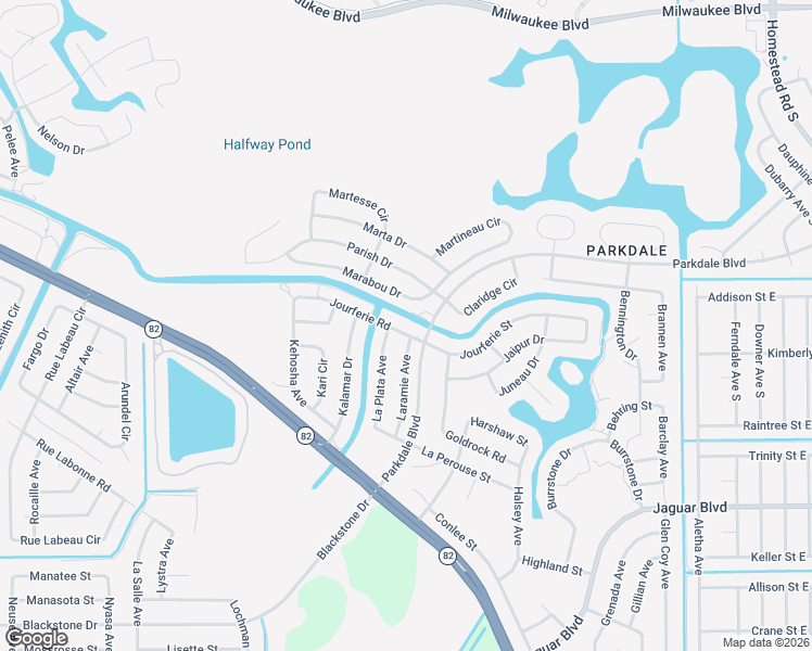 map of restaurants, bars, coffee shops, grocery stores, and more near 352 Marabou Drive in Lehigh Acres