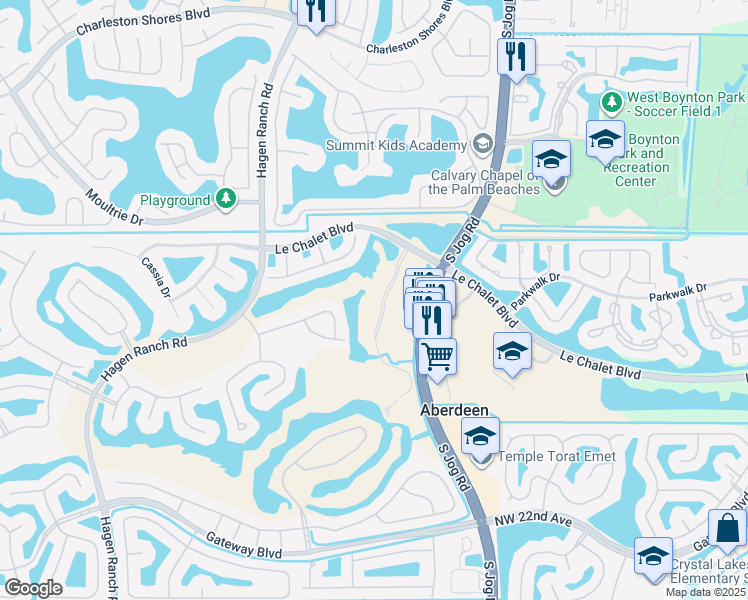8041 Aberdeen Drive, Boynton Beach FL Walk Score