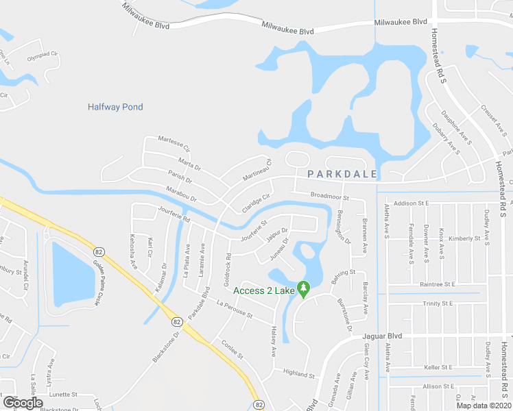 map of restaurants, bars, coffee shops, grocery stores, and more near 364 Claridge Circle in Lehigh Acres