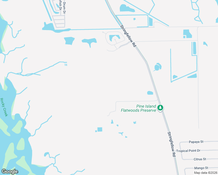 map of restaurants, bars, coffee shops, grocery stores, and more near 6455 Stringfellow Road in Saint James City