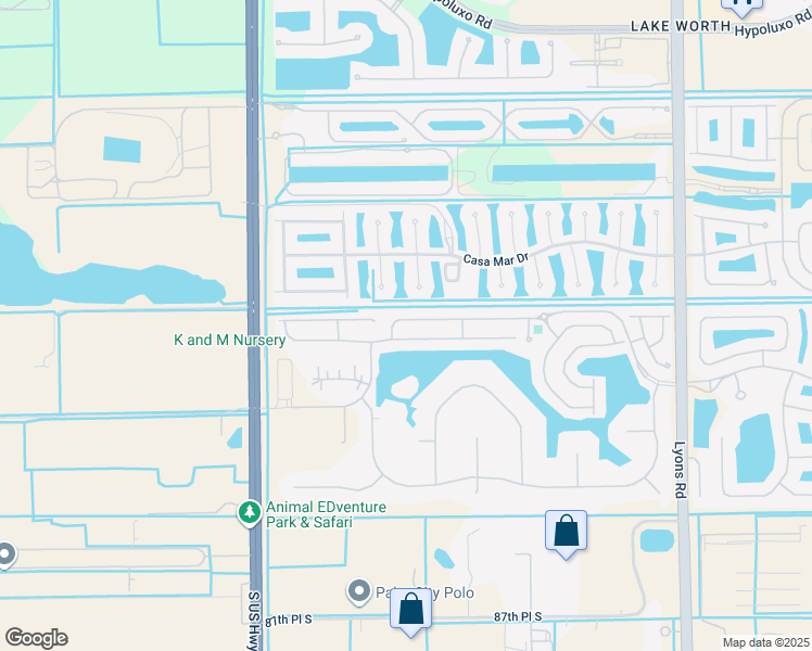 map of restaurants, bars, coffee shops, grocery stores, and more near 9584 Verona Lakes Boulevard in Boynton Beach