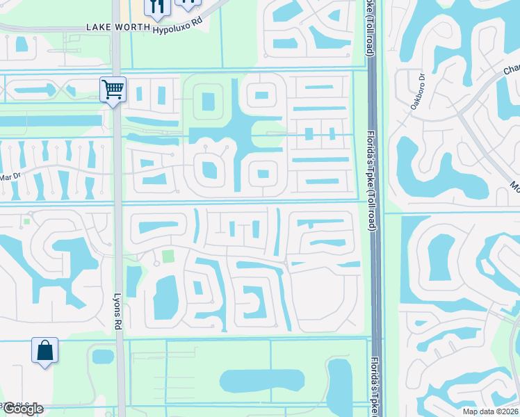 map of restaurants, bars, coffee shops, grocery stores, and more near 8472 Logia Circle in Boynton Beach