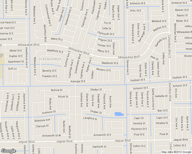 map of restaurants, bars, coffee shops, grocery stores, and more near 628 Lark Avenue South in Lehigh Acres
