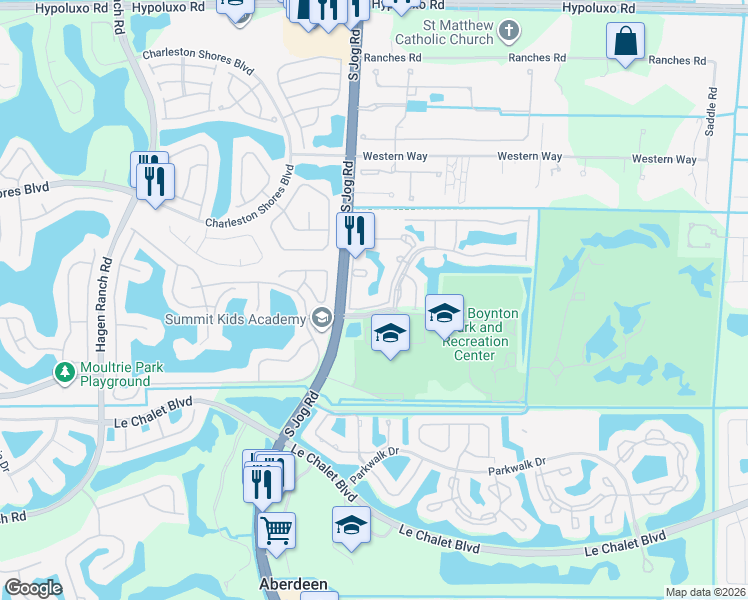 map of restaurants, bars, coffee shops, grocery stores, and more near in Aberdeen