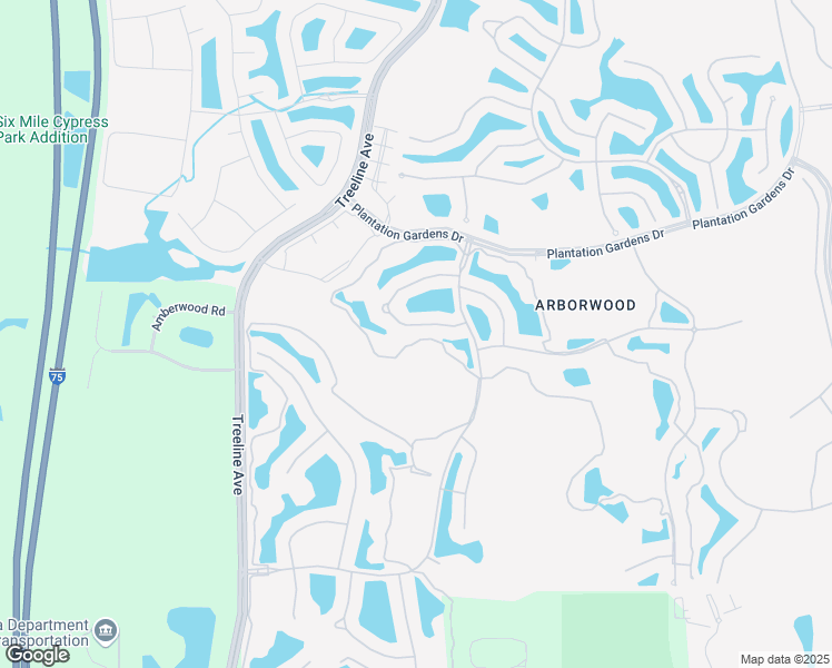 map of restaurants, bars, coffee shops, grocery stores, and more near 10351 Glastonbury Circle in Fort Myers