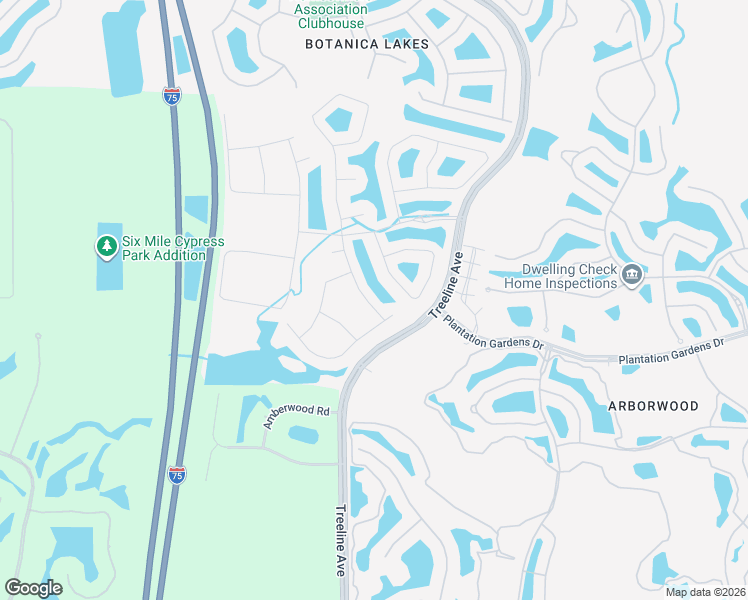 map of restaurants, bars, coffee shops, grocery stores, and more near 11876 Five Waters Circle in Fort Myers