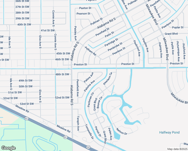 map of restaurants, bars, coffee shops, grocery stores, and more near 504 Palora Avenue in Lehigh Acres