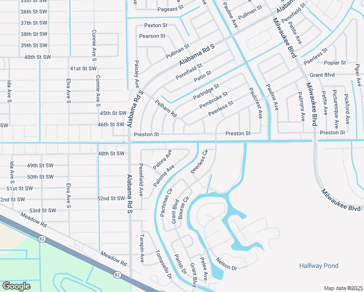 map of restaurants, bars, coffee shops, grocery stores, and more near 131 Theodore Vail Street East in Lehigh Acres