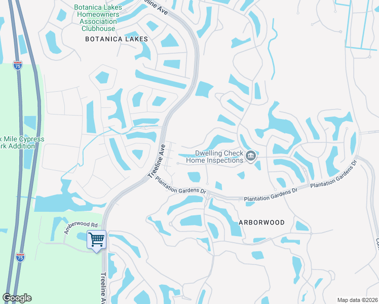 map of restaurants, bars, coffee shops, grocery stores, and more near 10808 Glenhurst Street in Fort Myers