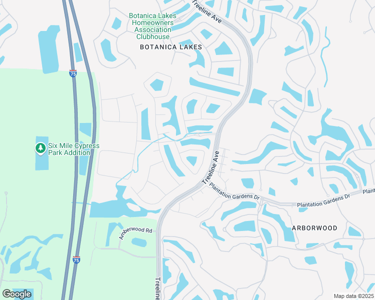 map of restaurants, bars, coffee shops, grocery stores, and more near 12060 Five Waters Circle in Fort Myers