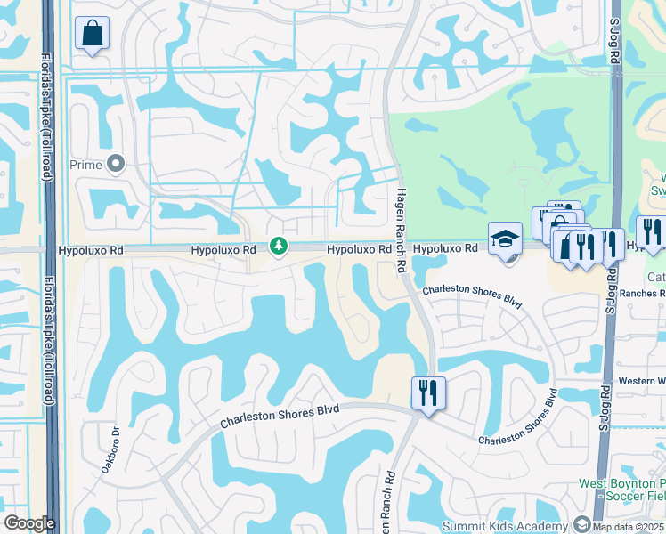 map of restaurants, bars, coffee shops, grocery stores, and more near 7081 Catalina Isle Drive in Lake Worth