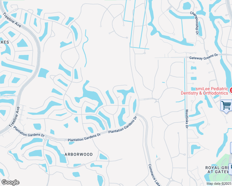 map of restaurants, bars, coffee shops, grocery stores, and more near 11927 Bourke Place in Fort Myers