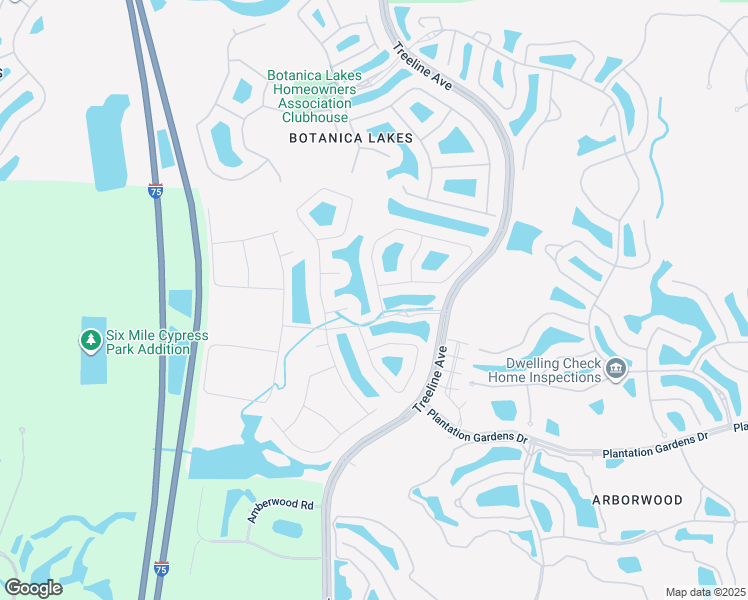 map of restaurants, bars, coffee shops, grocery stores, and more near 11804 Meadowrun Circle in Fort Myers