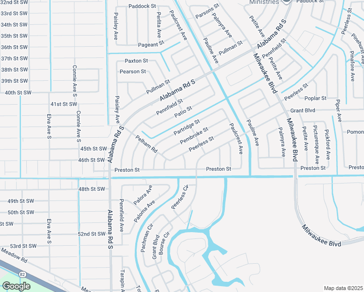 map of restaurants, bars, coffee shops, grocery stores, and more near 150 Pembroke Street in Lehigh Acres