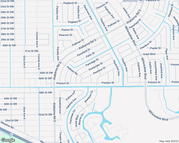 map of restaurants, bars, coffee shops, grocery stores, and more near 150 Pembroke Street in Lehigh Acres