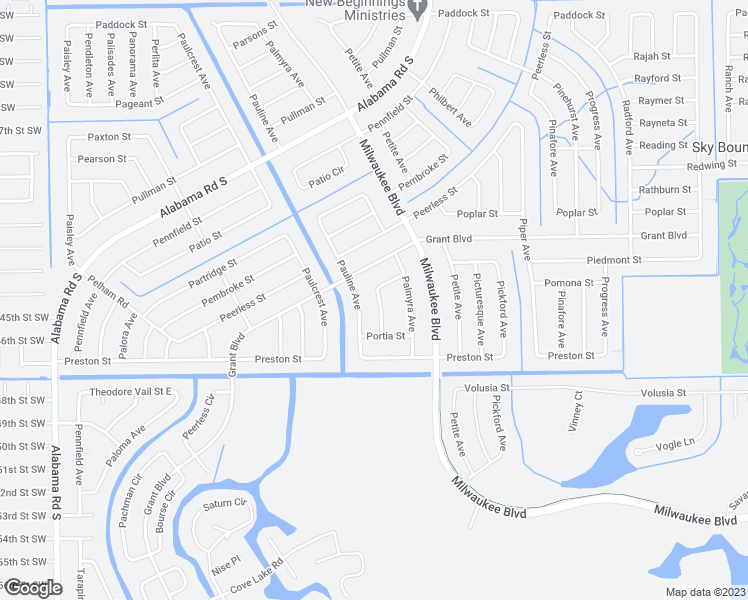 map of restaurants, bars, coffee shops, grocery stores, and more near 416 Portola Avenue in Lehigh Acres