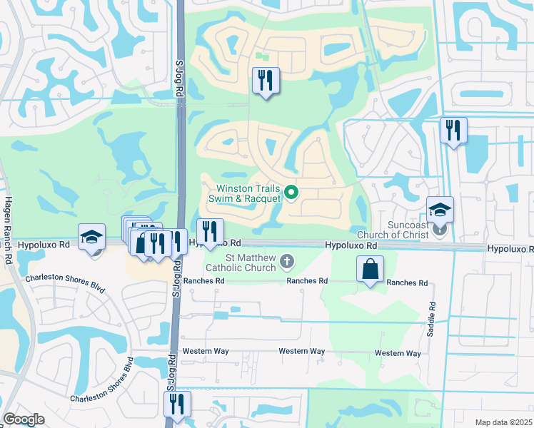 map of restaurants, bars, coffee shops, grocery stores, and more near 6208 Grand Cypress Circle in Lake Worth