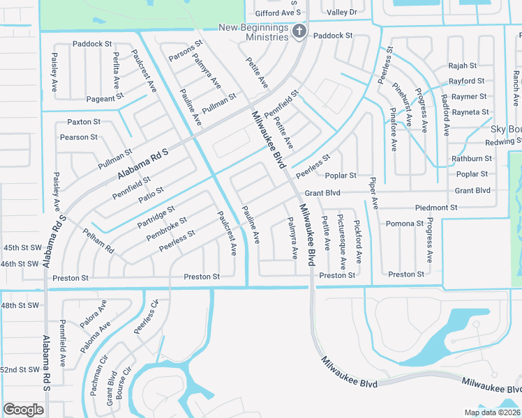 map of restaurants, bars, coffee shops, grocery stores, and more near 215 Piedmont Street in Lehigh Acres