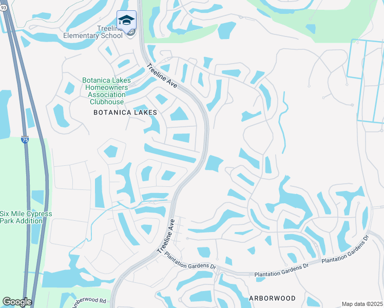 map of restaurants, bars, coffee shops, grocery stores, and more near 10486 Spruce Pine Court in Fort Myers