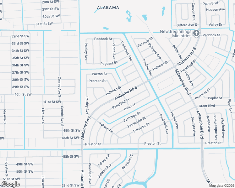 map of restaurants, bars, coffee shops, grocery stores, and more near 777 Alabama Road South in Lehigh Acres