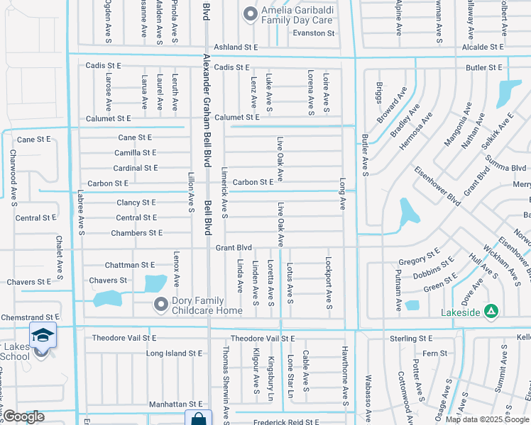 map of restaurants, bars, coffee shops, grocery stores, and more near 839 Cervantes St E in Lehigh Acres