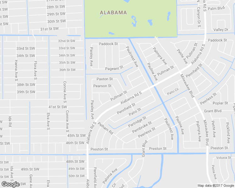 map of restaurants, bars, coffee shops, grocery stores, and more near 349 Parish Avenue in Lehigh Acres
