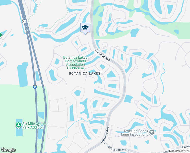 map of restaurants, bars, coffee shops, grocery stores, and more near 10303 Longleaf Pine Court in Fort Myers