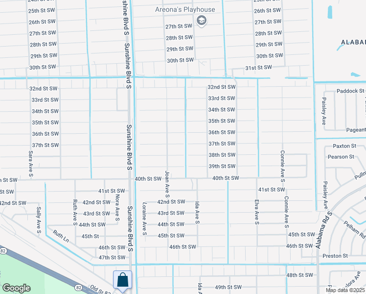 map of restaurants, bars, coffee shops, grocery stores, and more near 3001 37th Street Southwest in Lehigh Acres