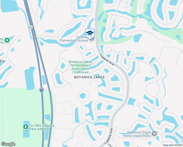 map of restaurants, bars, coffee shops, grocery stores, and more near 10286 Carolina Willow Drive in Fort Myers