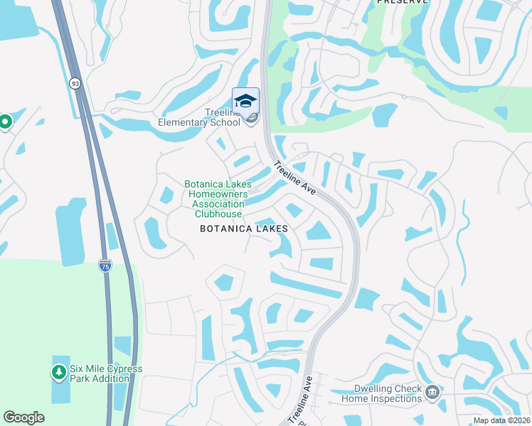 map of restaurants, bars, coffee shops, grocery stores, and more near 10310 Carolina Willow Drive in Fort Myers